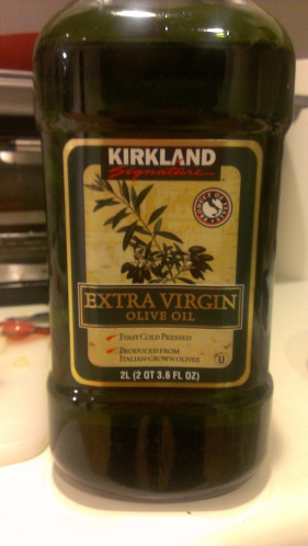 I buy my olive oil from Costco. It's delicious and a steal for $12 or so. 